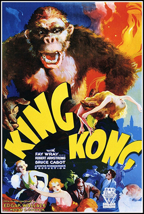 King Kong poster, 1933