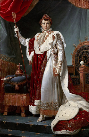 Napoleon coronation portrait