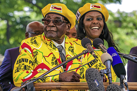 Robert and Grace Mugabe