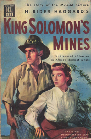 King Solomon's Mines Dell Book Edition Movie tie-in