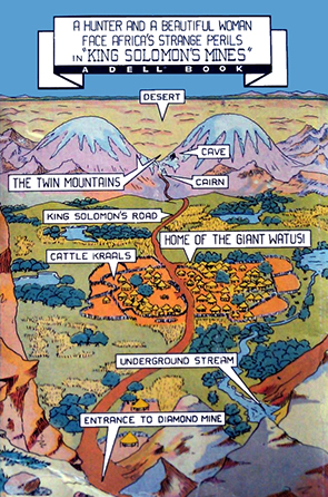 King Solomon's Mines Dell Map