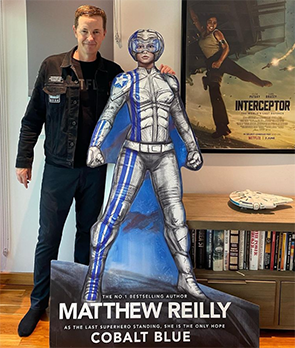 Matthew Reilly and Cobalt Blue