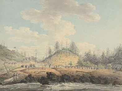 Sydney Town, 1797, by Edward Dayes