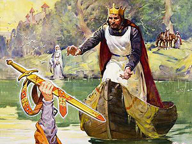 King Arthur and Excalibur