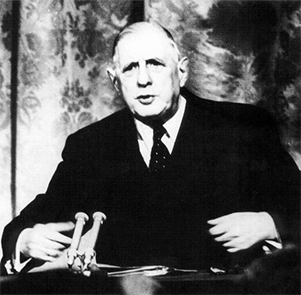 Charles de Gaulle 14January 1963
