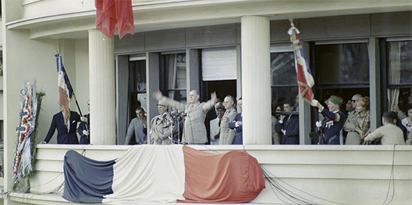 Charles de Gaulle Announced Algerian Indepenence 1958