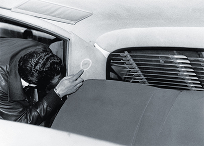 Citreon Interior Bullet Hole