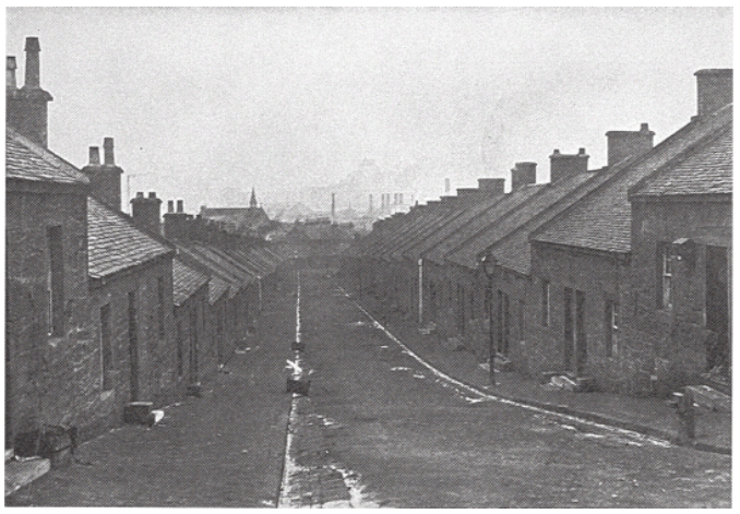 Miners Cottages at Coatbridge