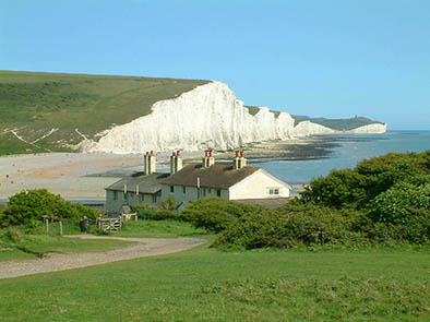 View of the Seven Sisters from Seaford Head