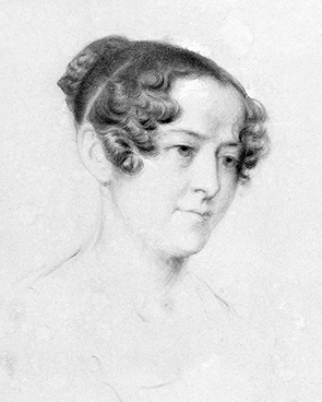 Lady Jane Franklin by Thomas Bock, 1838
