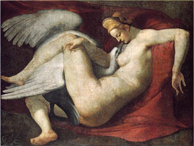 Leda and the Swan (after Michelangelo), 1530