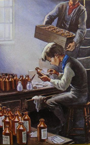 Dickens at the Blacking Factory