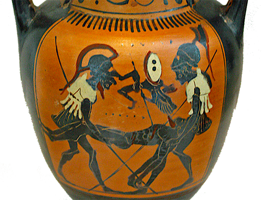 ‘Sarpedon Krater’, Diosphos Painter, Athenian, circa 500-475 BCE